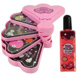 Pink Shell Makeup Bag Eyeshadows Gloss | shoptok.hr