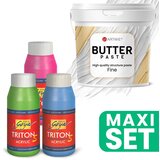 Artmie maslac 3D pasta i set akrilnih boja TRITON S | shoptok.hr