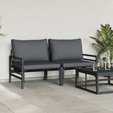 Vanjski namještaj 2 Komad Antracit 80 x 80 x 71 cm Čelik | shoptok.hr