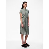 Pieces Dolga srajca 'NYA' oliva | Shoptok.si