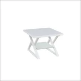 klub sto ST144 MDF beli visoki sjaj 600X600X450 mm