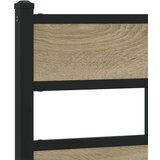 vidaXL Metalni okvir kreveta bez madraca boja hrasta sonome 180x200 cm | shoptok.hr