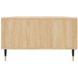 vidaXL Klubska mizica sonoma hrast 104x60x35 cm inženirski les | Shoptok.si