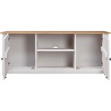 TV ormarić od borovine bijeli 120 x 40 x 50 cm asortiman Panama | shoptok.hr