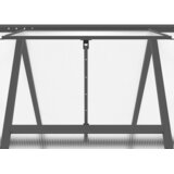  Staklenik s okvirom antracit 169 x 169 x 195 cm aluminijski | shoptok.hr