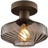 Brilliant stropno svetlo lyn 1xE27/20W/230V prečnik 28 cm braon/zadimljeno braon Cene