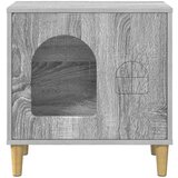  Mačja Kuća Siva Sonoma 51 x 30 x 52 cm Konstruirano drvo | shoptok.hr