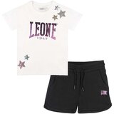 Leone 1947 Otroški kompleti Girl Sets T-Shirt + Short Rainbow Bela Cene
