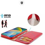Dux ducis Hivo kožna torbica novčanik za Apple iPhone 15 Pro crvena | shoptok.hr