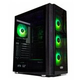 UGD kućište Nexus 3517 ATX, providna stranica, ugrađeno 4xRGB kulera, crno cene