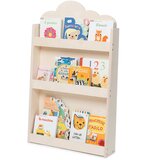 Mobli Dotty, Natural Haus, otroška knjižna polica, Montessori, multiplex, 60 × 95 × 13 cm | Shoptok.si
