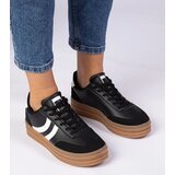 D/CEO marka niezdefiniowana Black women's platform sneakers Melly | ePonuda.com