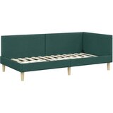  Kutni krevetni okvir s madracem Ostalo 2 kom. Zelena tkanina | shoptok.hr