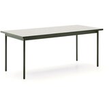 Kave Home Jeklena vrtna miza 91x182 cm Maurina – Cene