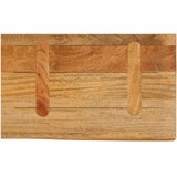 vidaXL Mizna plošča z naravnim robom 60x20x2,5 cm trden mangov les | Shoptok.si