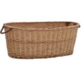  Košara za drva za ogrjev s ručkama 88x57x34 cm od prirodne vrbe Cijene