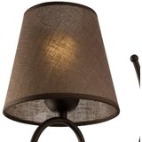  zamenski abažur za zidno svetilo lorenzo E27, prečnika 16 cm, braon — elegantno i praktično rešenje za osveženje vašeg osvetljenja. | Eponuda.com