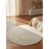 Villeroy Boch Kremno bela volnena okrogla preproga &amp;oslash; 200 cm Kenso &amp;ndash; Slike