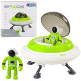  Vesoljska ladja za igro z astronavtom in zvočnimi in svetlobnimi učinki - zeleno/bela Cene