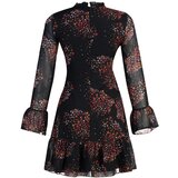 Trendyol Brown Floral Pattern Dress | shoptok.hr