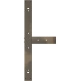  Noge jedilne mize v obliki črke T 2 kosa 90x35x(72-73) cm jeklo, (21828692) | Shoptok.si