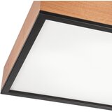  plafonsko svetlo oak square 4xE27/15W/230V 48x48 cm hrast/crna | Eponuda.com