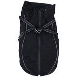 TIAKI crni kaput za pse s oprsicom Arkon - Duljina leđa cca 60 cm | shoptok.hr