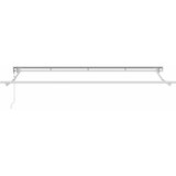  Skrovita tenda Prugasti Plava 350 x 200 cm tkanina | shoptok.hr