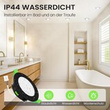 ALUSSO 6x zatemnljiv vgradni LED reflektor 4W IP44 | Shoptok.si