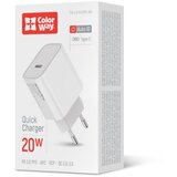 COLORWAY AC Punjač Power Delivery USB Type-C 20W V2 Bijeli | shoptok.hr