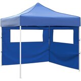 Šator za svadbe - šator za zabave Plava 291 x 291 x 315 cm Oxford tkanina | shoptok.hr