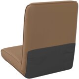 Podesivi podni naslonjač Boja cappuccina Umjetna koža | shoptok.hr