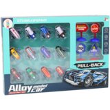  Set od 12 igračaka autića/aviona na motor, prometnih znakova od 5 cm | Shoptok.si