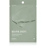 Joyful Time Jeju Heartleaf pomirjevalna tekstilna maska za suho in razdraženo kožo 23 g