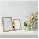 Aberto Design Set okvira za slike 2NFC1013_1015-1318, 10x15cm, 13x18cm, 2 komada, bež | Eponuda.ba