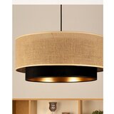  Visilica na sajli SARTA 1xE27/60W/230V Ø 45 cm crna/juta | Eponuda.com