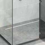  360° odtok za tuš s tankskim modelom srebrna 100 cm, (5000112458) | Shoptok.si
