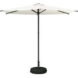 vidaXL Vrtni dežnik 270 x 270 cm Poliester Pravokotna Krem, (5000251897) | Shoptok.si