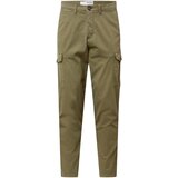 Selected Homme Kargo hlače zelena Cene
