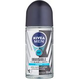 Nivea Men Invisible Black & White anti-transpirant roll-on za moške 50 ml | Shoptok.si