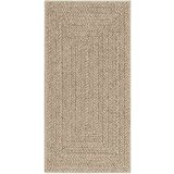 Rug "ZIZUR" Bež 60x110 cm Juta videz Notranje in zunanje | Shoptok.si