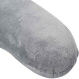  Putni jastuk za vrat Sivi Pjena za pamćenje 27 x 27 x 8,5 cm | shoptok.hr