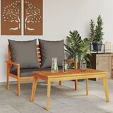  Vrtni set od masivnog bagremovog drva s jastucima | shoptok.hr