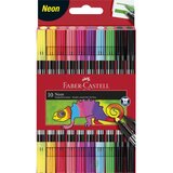 Flomaster šolski faber castel dvostranski 1/10 neon FABER-CASTELL Cene
