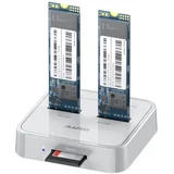 Docking station USB 3.1 tip C na 2 x M.2 (SATA & PCIe NvMe) K3016SD