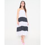 Resti White polka dot maxi skirt PLUS SIZE - Clothing | Shoptok.si