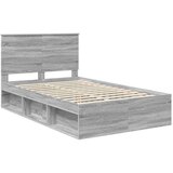  Konstrukcija postelje z vzglavjem Siva Sonoma 120 x 190 cm, (5000120970) | Shoptok.si