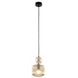  Visilica na sajli SOPHIA 1xE14/10W/230V crna/dimljeno bež | Eponuda.com