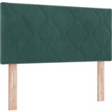  LED vzglavje z LED lučmi Geometrični Temno zelena 100 cm Žamet, (5000044031) Slike