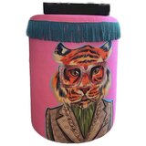Woody Fashion jungle scar pouffe - tiger multicolor pouffe | ePonuda.com